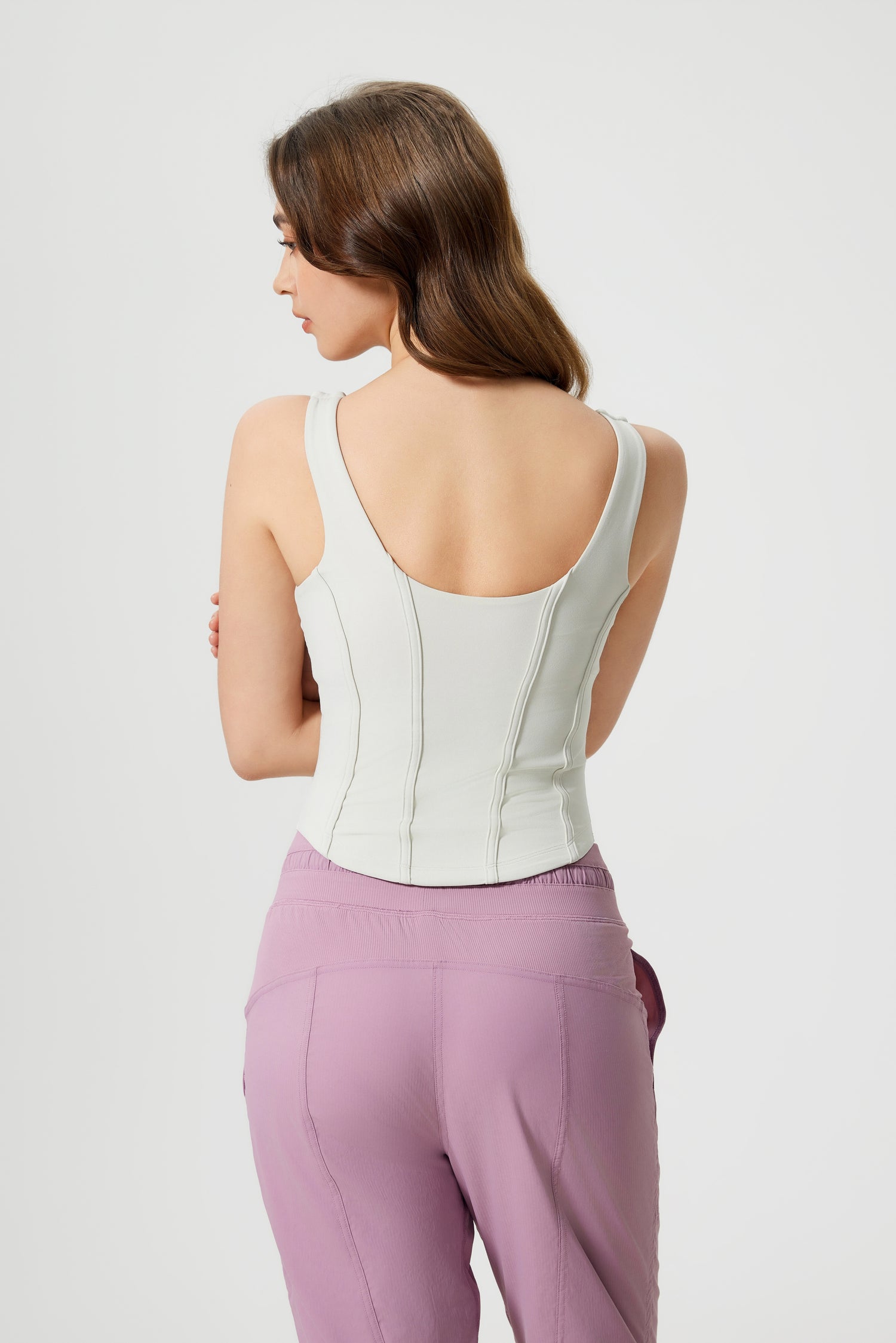 Cooling & Buttery Soft Corset Padded Top