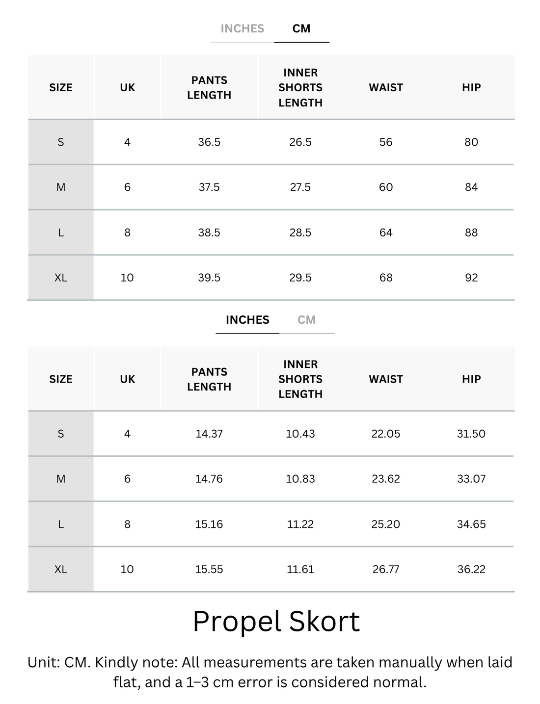 Buy 1, Get 1 Free - Cooling, Sweat-Wicking & Breathable Propel Skort With Pockets & Inner Tights