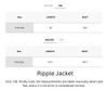 Wrinkle-Free, Cooling & Breathable Free Size Ripple Jacket