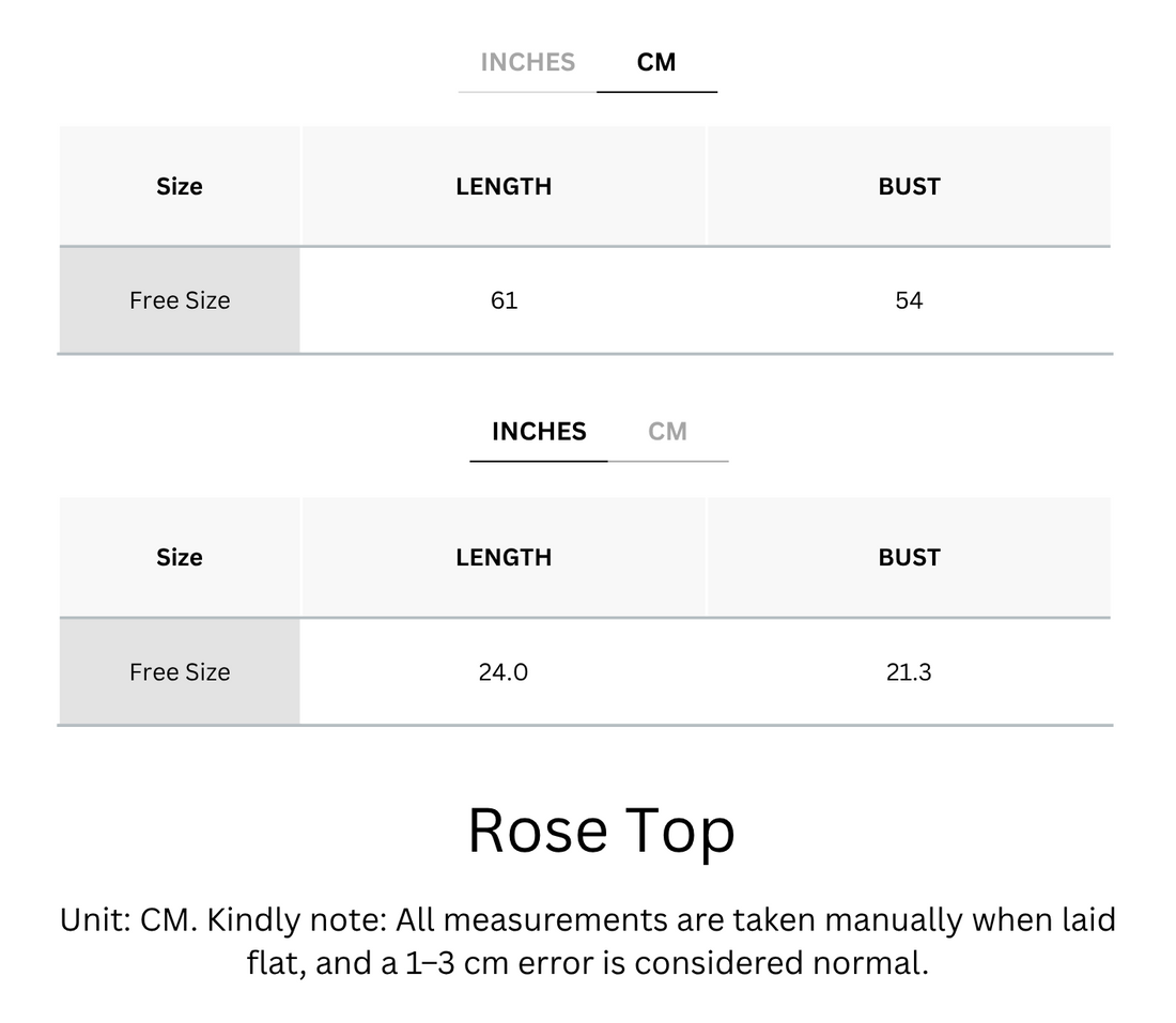 Wrinkle-Free, Cooling & Free Size Pleated Rose Top