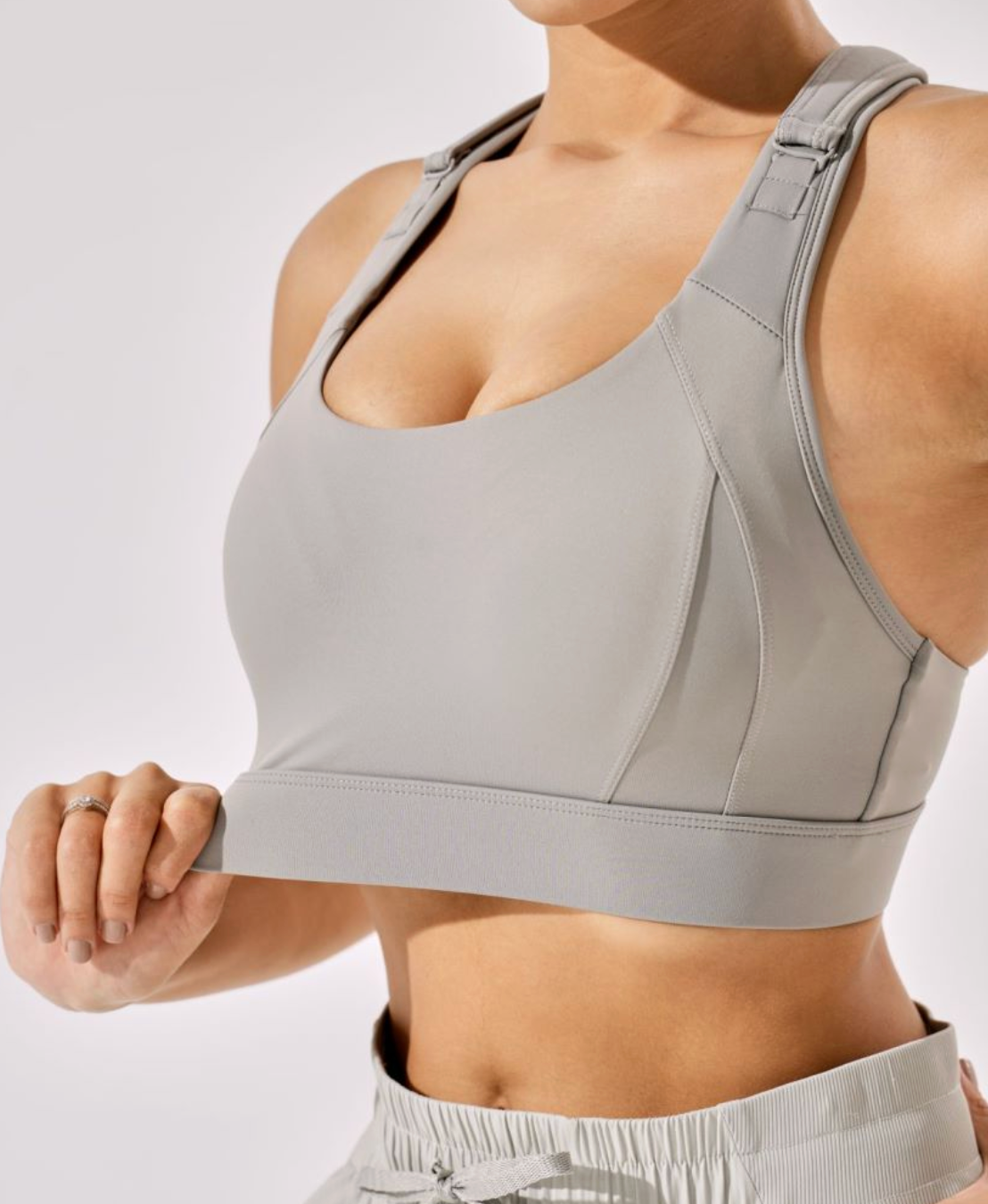 High impact adjustable sports bra on sale