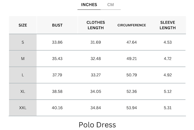 Cooling & Breathable Polo Dress