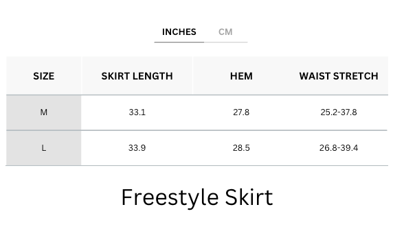 Wrinkle-free, Cooling & Stretchy Freestyle Skirt