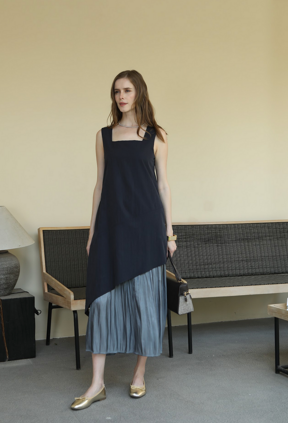 Wrinkle-Free & Cooling Poise Dress With Pockets