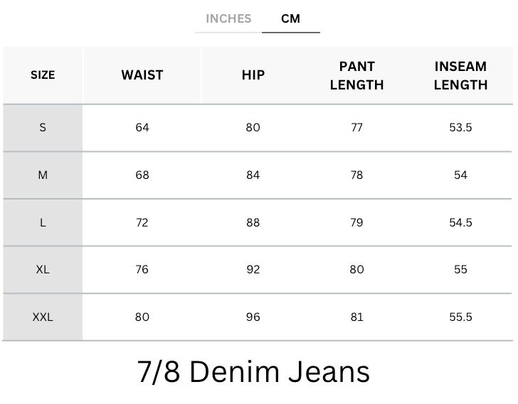 Exclusives - Buttery Soft & Stretchable 7/8 Denim Pants [Petite Collection]