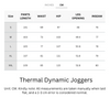2-In-1 Thermal Dynamic Pants / Joggers With 6 Pockets - For Cold Climate