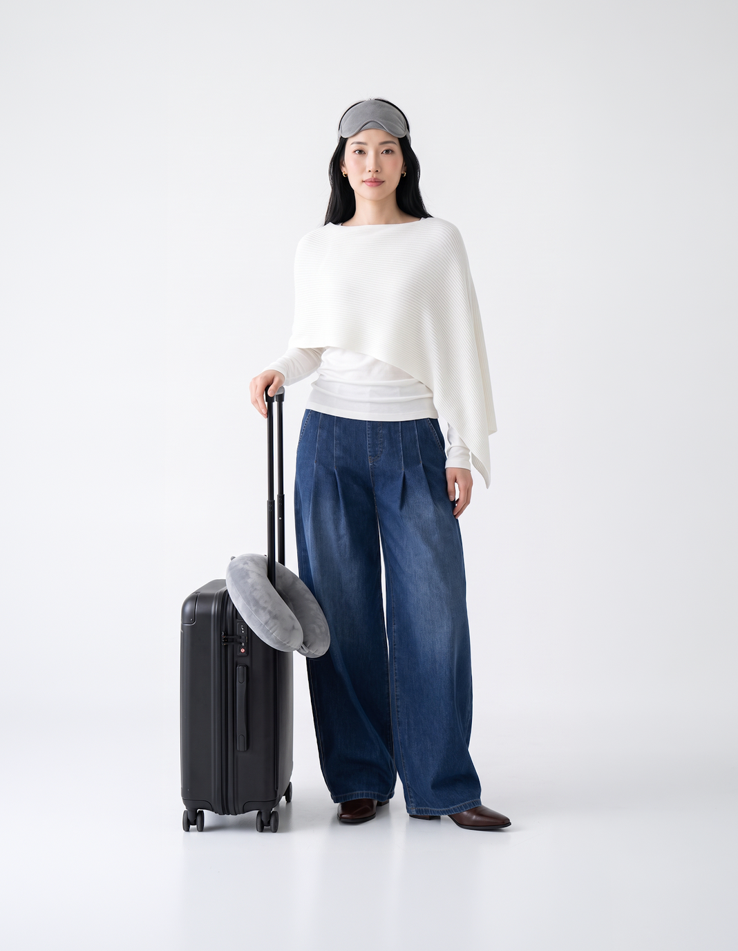 Buttery Soft, Cooling & Stretchy Dream Fit Jeans With Elastic Waistband & Pockets