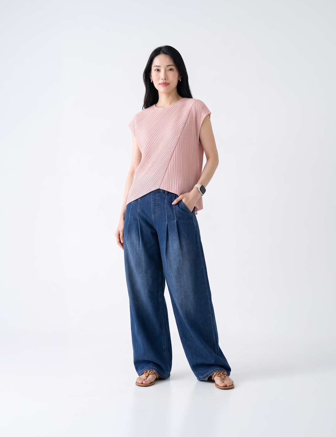 Buttery Soft, Cooling & Stretchy Dream Fit Jeans With Elastic Waistband & Pockets