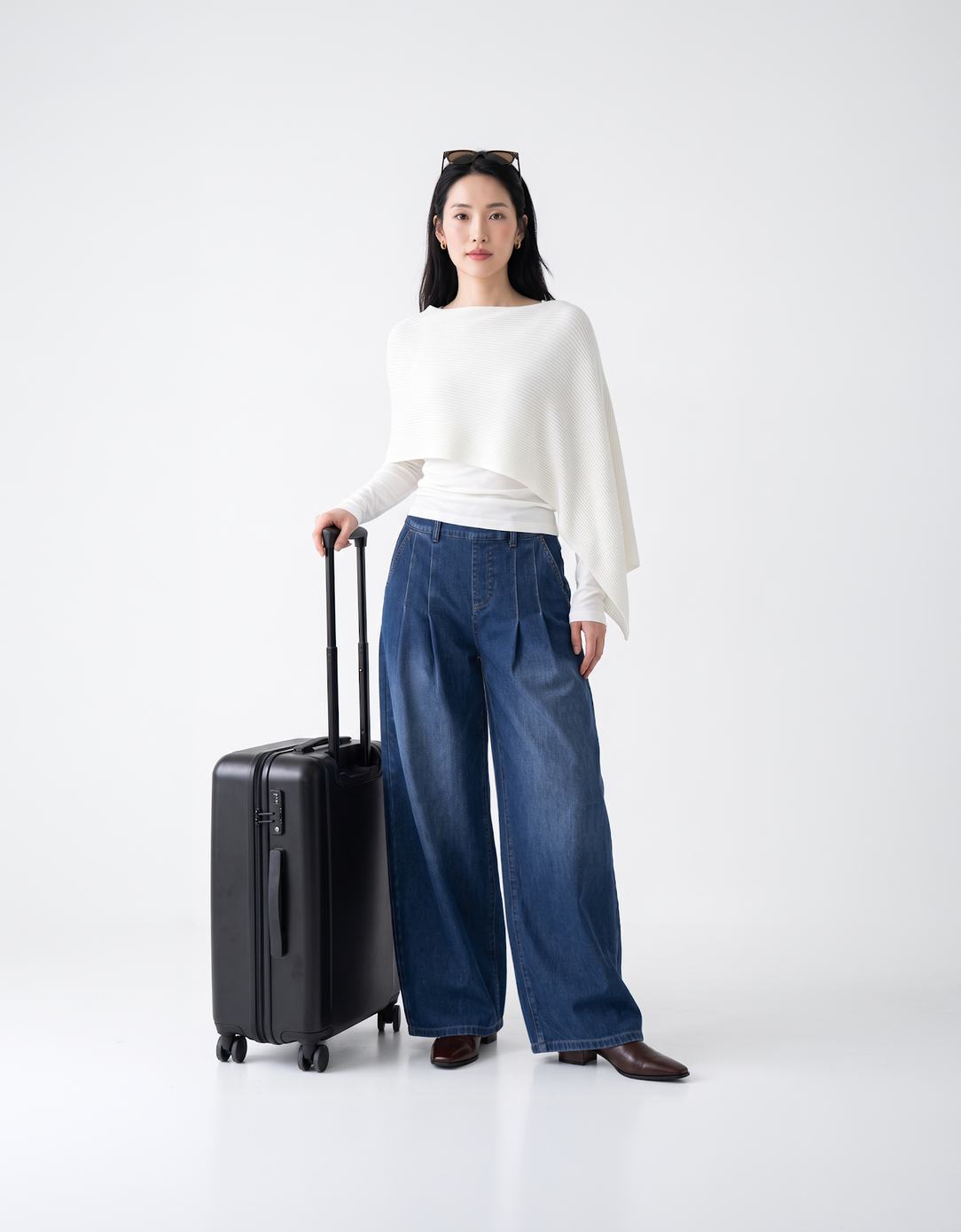 Buttery Soft, Cooling & Stretchy Dream Fit Jeans With Elastic Waistband & Pockets