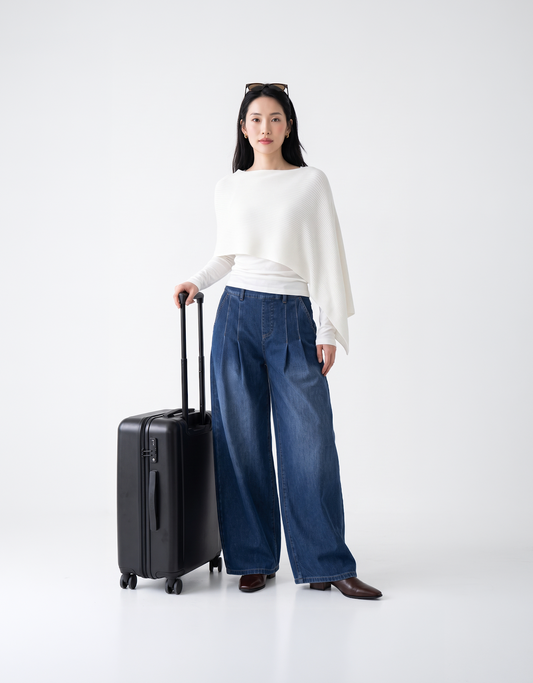 Buttery Soft, Cooling & Stretchy Dream Fit Jeans With Elastic Waistband & Pockets