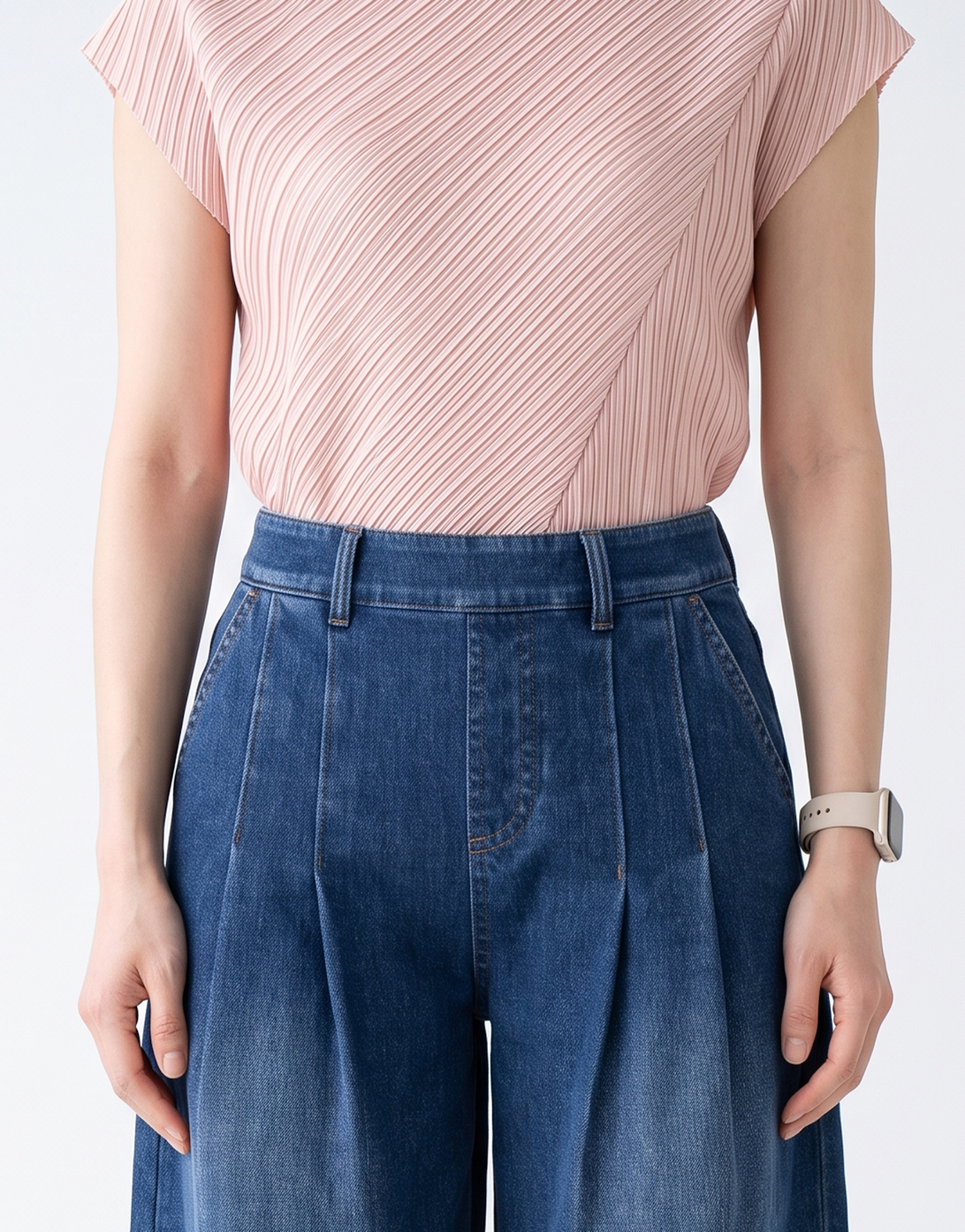 Buttery Soft, Cooling & Stretchy Dream Fit Jeans With Elastic Waistband & Pockets