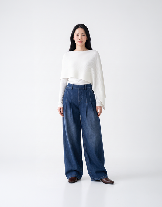 Buttery Soft, Cooling & Stretchy Dream Fit Jeans With Elastic Waistband & Pockets