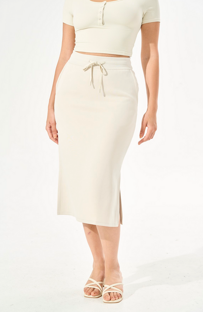 Cooling & Buttery Soft Modal Deluxe Skirt With Pockets