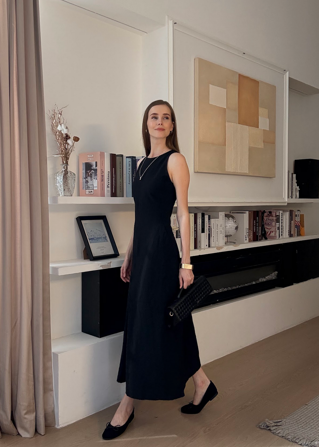 Crease-Free Cooling Ease Dress With Pockets
