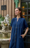 Cooling & Wrinkle-Free Wander Travel Denim Dress With Pockets