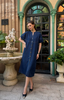 Cooling & Wrinkle-Free Wander Travel Denim Dress With Pockets