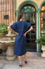 Cooling & Wrinkle-Free Wander Travel Denim Dress With Pockets