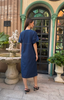 Cooling & Wrinkle-Free Wander Travel Denim Dress With Pockets