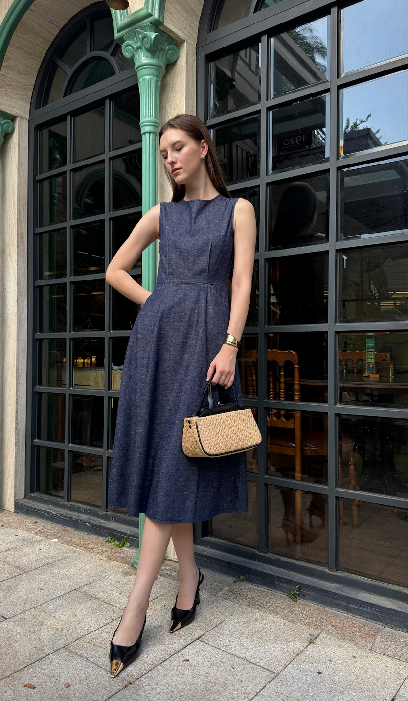 Breathable & Crease-Free Poise Travel Dress With Pockets