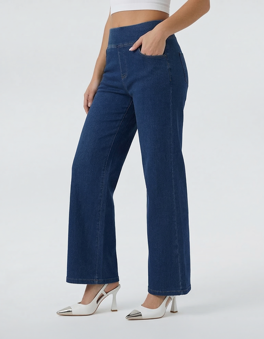 Cooling & Buttery Soft With Tummy Control Bootcut Sculpt Jeans With Pockets