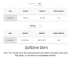 Wrinkle-Free, Cooling, Breathable Free Size Softline Skirt