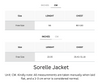 Wrinkle-Free, Cooling & Breathable Free Size Sorelle Jacket