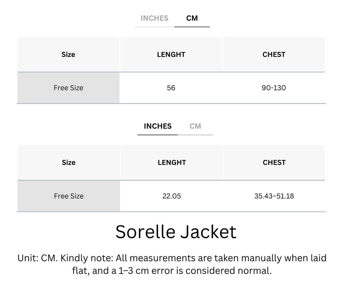 Wrinkle-Free, Cooling & Breathable Free Size Sorelle Jacket