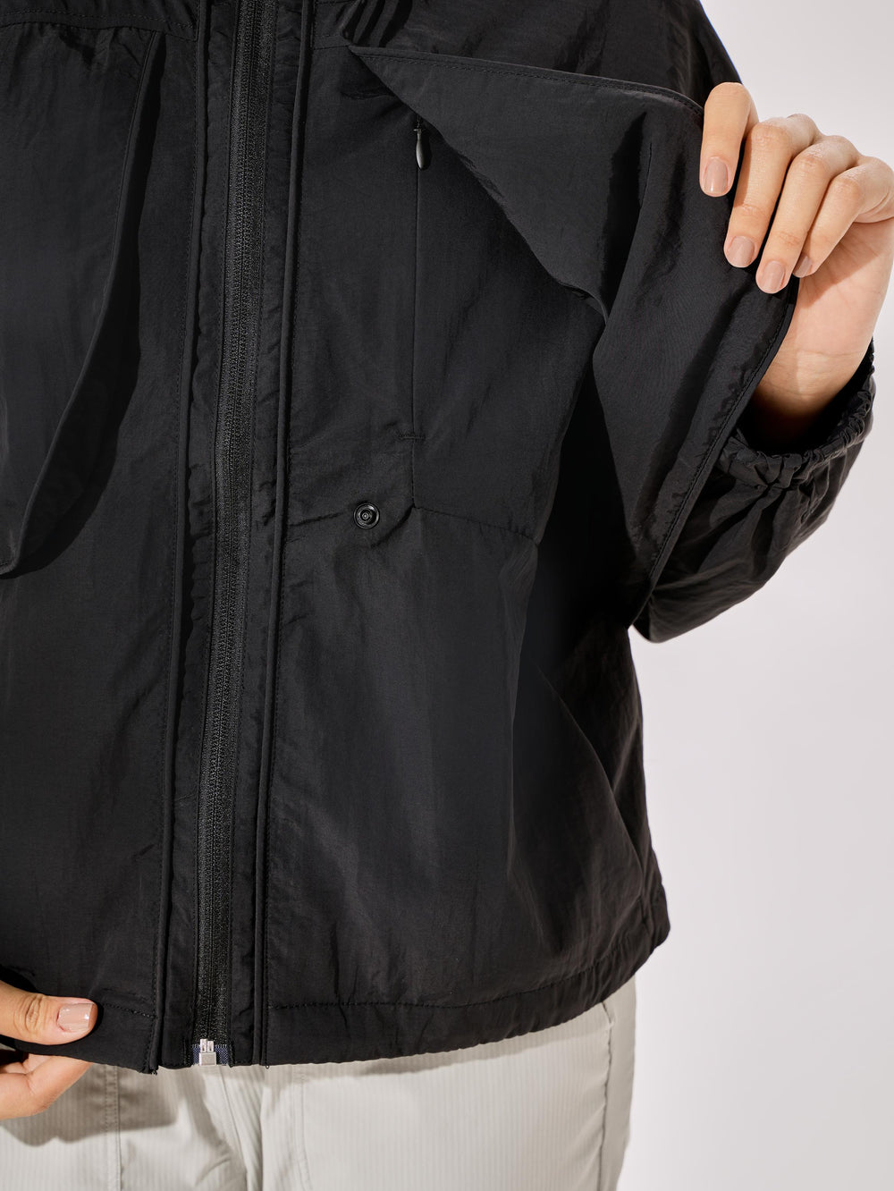 Waterproof UV Protection Dryflex Travel Jacket with Hood