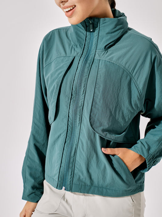 Waterproof UV Protection Dryflex Travel Jacket with Hood