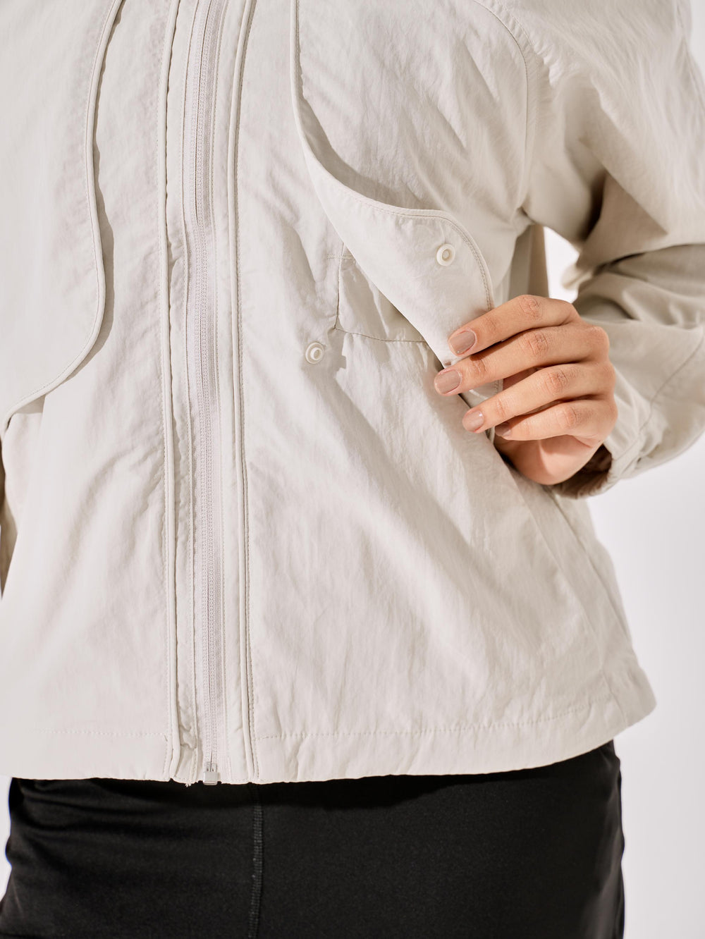 Waterproof UV Protection Dryflex Travel Jacket with Hood