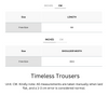 Cooling, Wrinkle-Free With Stretchy Waistband Timeless Trousers With Pockets