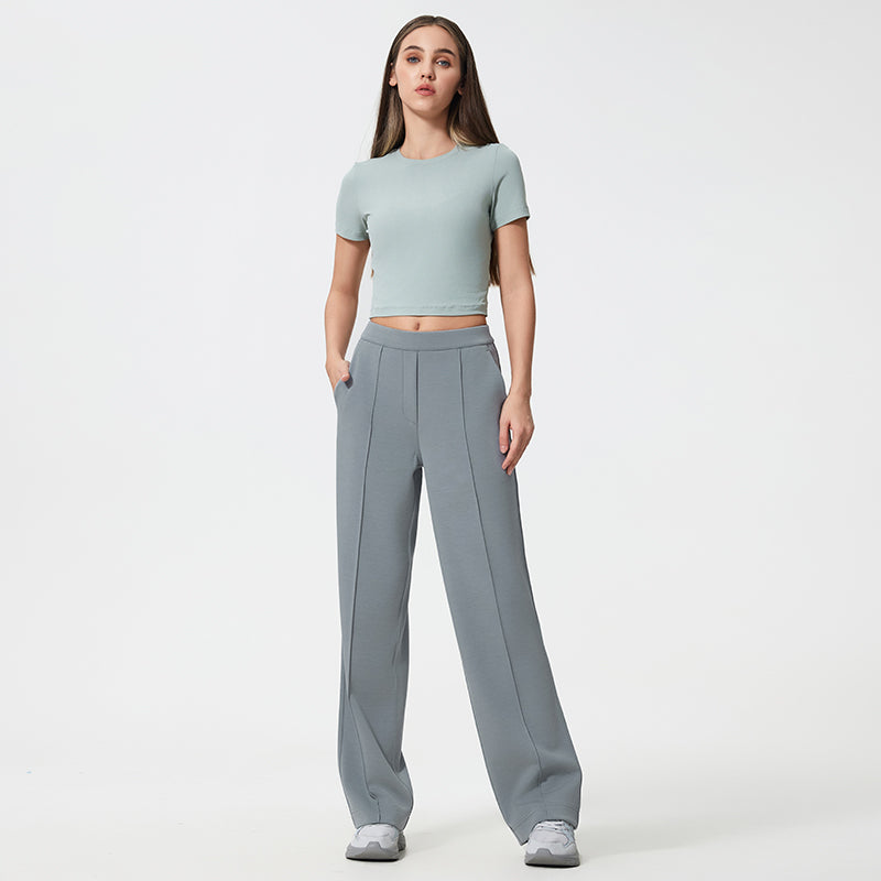 Buttery Soft, Wrinkle-Free With Tummy Control Street Trousers