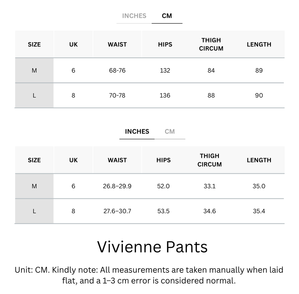 Cooling, Breathable & Stretchy Vivienne Pants With Elastic Waistband & Pockets