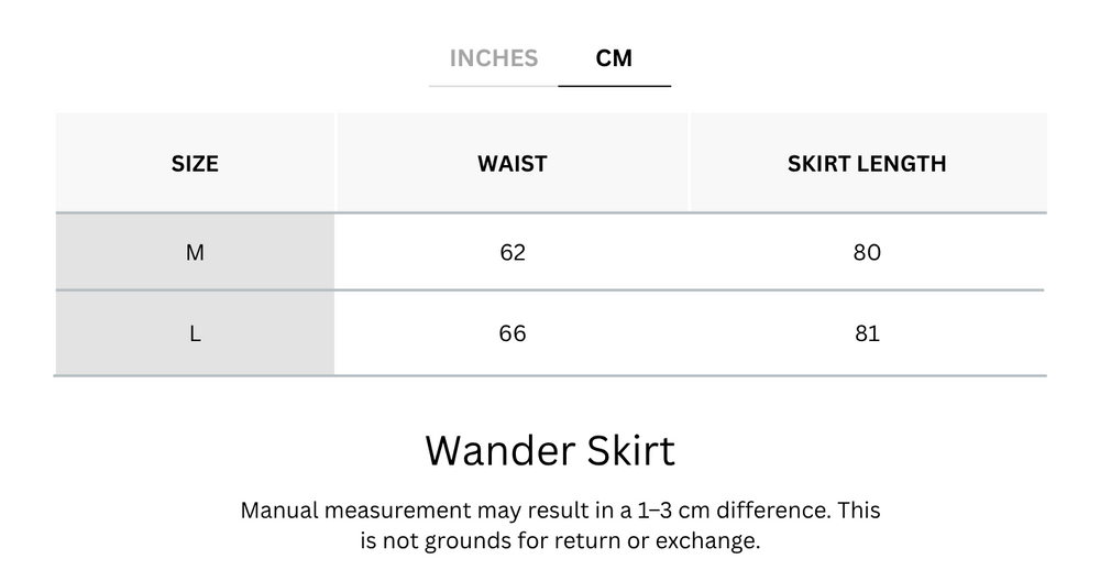 Cooling, Wrinkle-Free Wander Skirt With Pockets