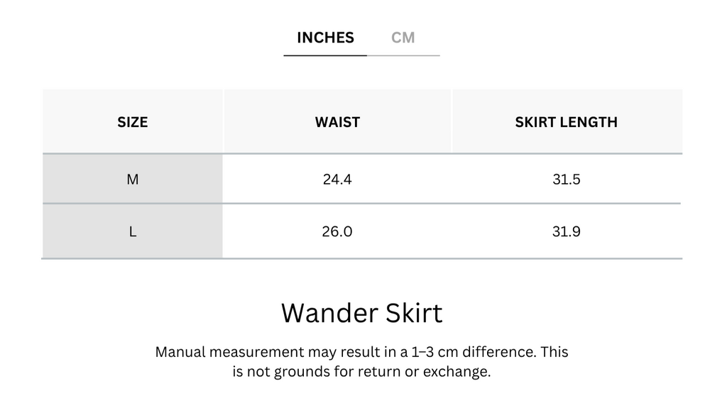 Cooling, Wrinkle-Free Wander Skirt With Pockets