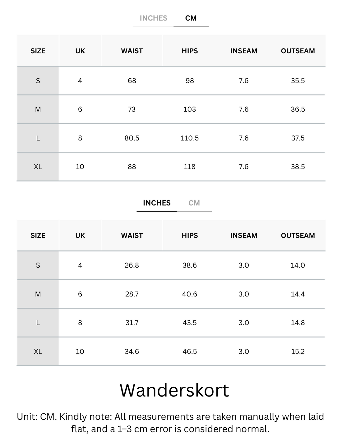 Cooling & Breathable Wanderskort With Inner Shorts