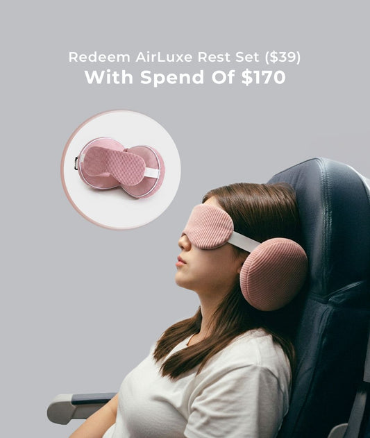 AirLuxe Rest Set For The Plane
