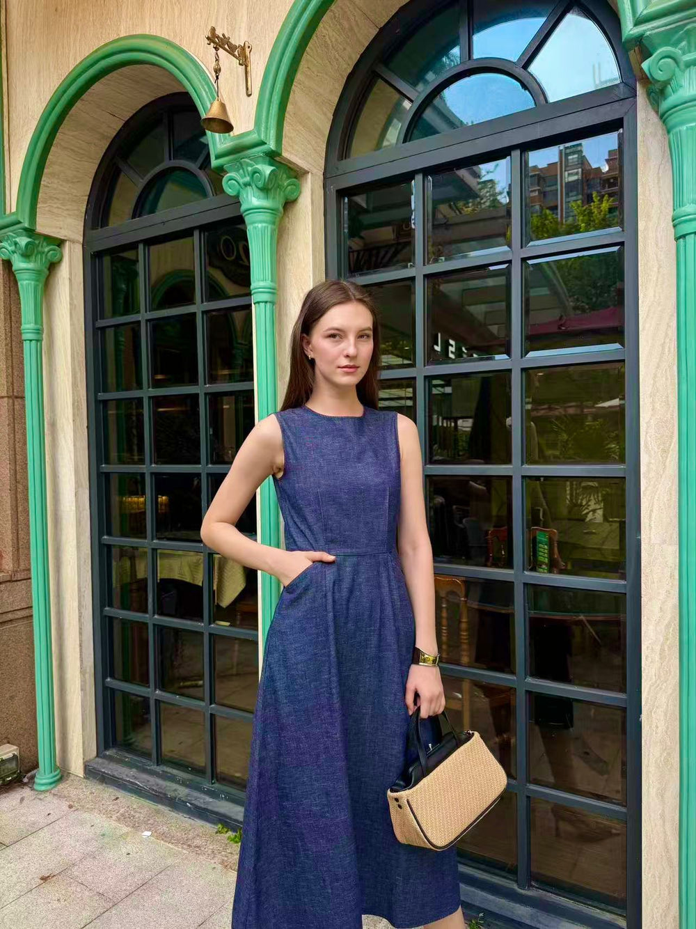 Breathable & Crease-Free Poise Travel Dress With Pockets