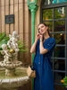 Cooling & Wrinkle-Free Wander Travel Denim Dress With Pockets