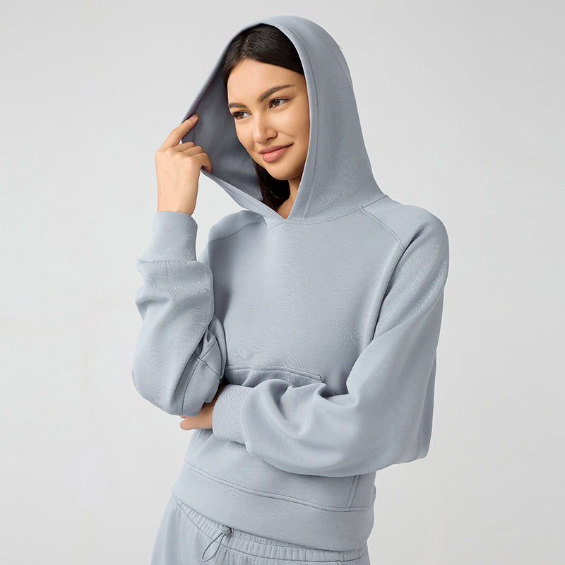Buy 1, Get 1 Free - Buttery Soft Temperature Regulating Wrinkle-Free Well-being Pullover With Pockets