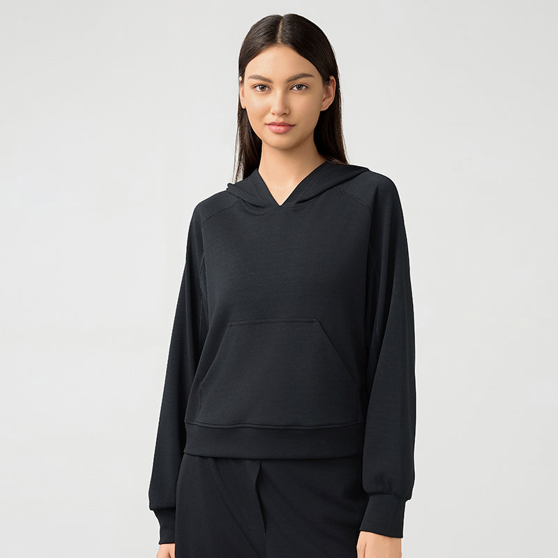 Buttery Soft Temperature Regulating Wrinkle-Free Well-being Pullover With Pockets (Unisex) - For 18℃ and above