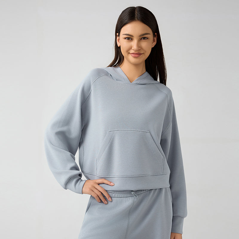 Buy 1, Get 1 Free - Buttery Soft Temperature Regulating Wrinkle-Free Well-being Pullover With Pockets