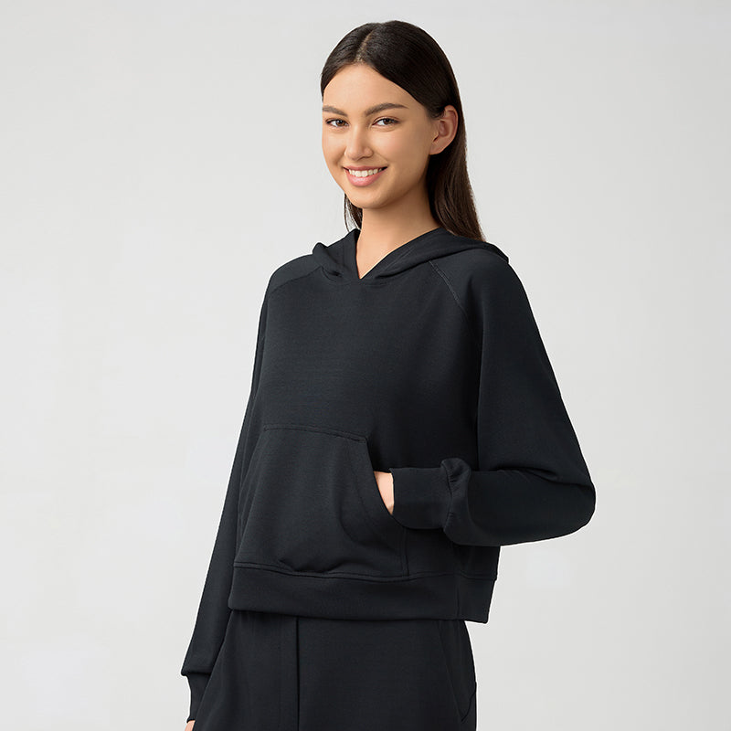 Buttery Soft Temperature Regulating Wrinkle-Free Well-being Pullover With Pockets (Unisex) - For 18℃ and above