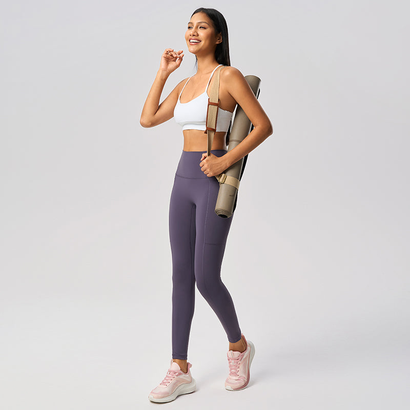 Buy 1, Get 1 Free - High-Waisted Camel-Toe Proof Sculpt Leggings With Pockets