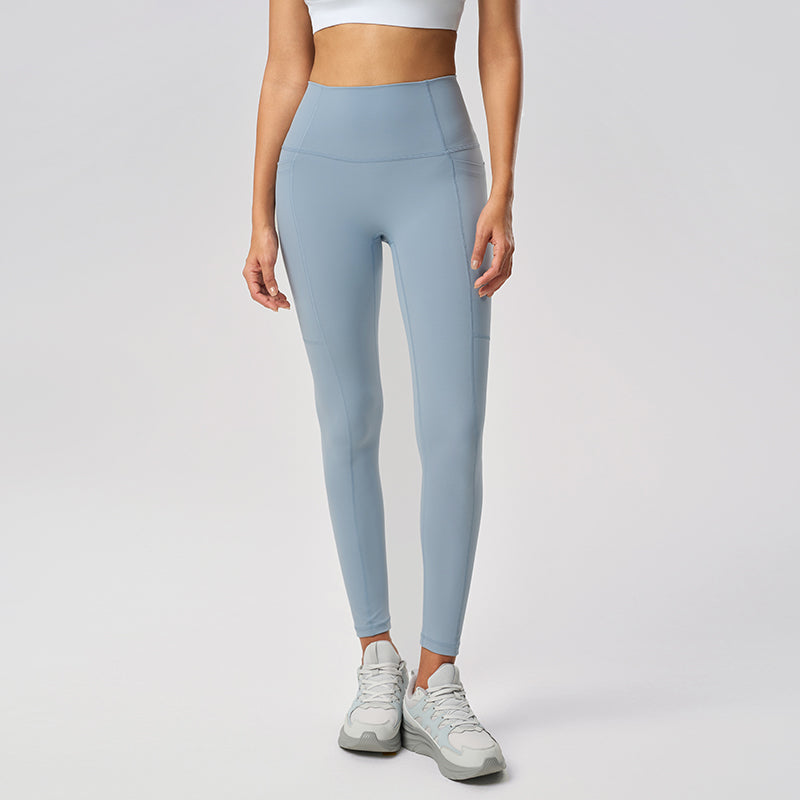 High-Waisted Camel-Toe Proof Sculpt Leggings With Pockets