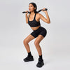 Buy 1, Get 1 Free - High-Waisted Camel-Toe Proof Slinky Shorts