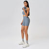 Buy 1, Get 1 Free - High-Waisted Camel-Toe Proof Slinky Shorts