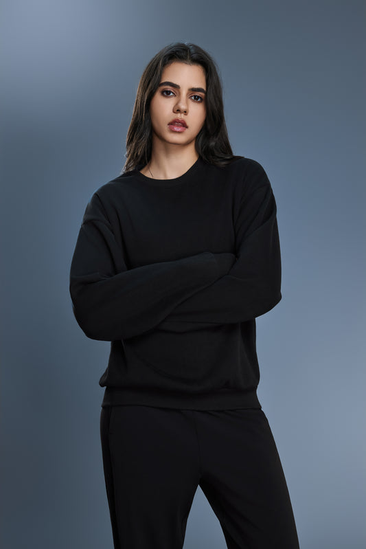Warm & Buttery Soft Fleece Sweater With Adjustable Sleeves - For Cold Climate