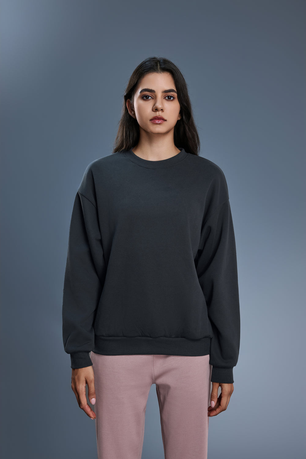 Warm & Buttery Soft Fleece Sweater With Adjustable Sleeves - For Cold Climate
