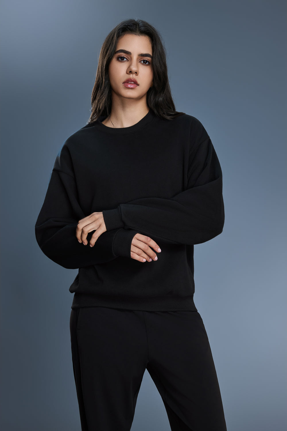 Warm & Buttery Soft Fleece Sweater With Adjustable Sleeves - For Cold Climate